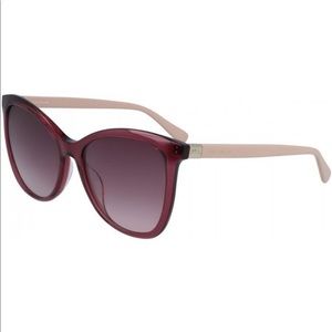 NWT [Longchamp] Womens Pink Sunglasses with Case